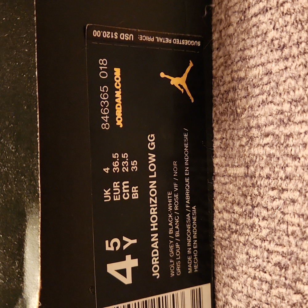 A BRAND NEW PAIR OF JORDAN'S